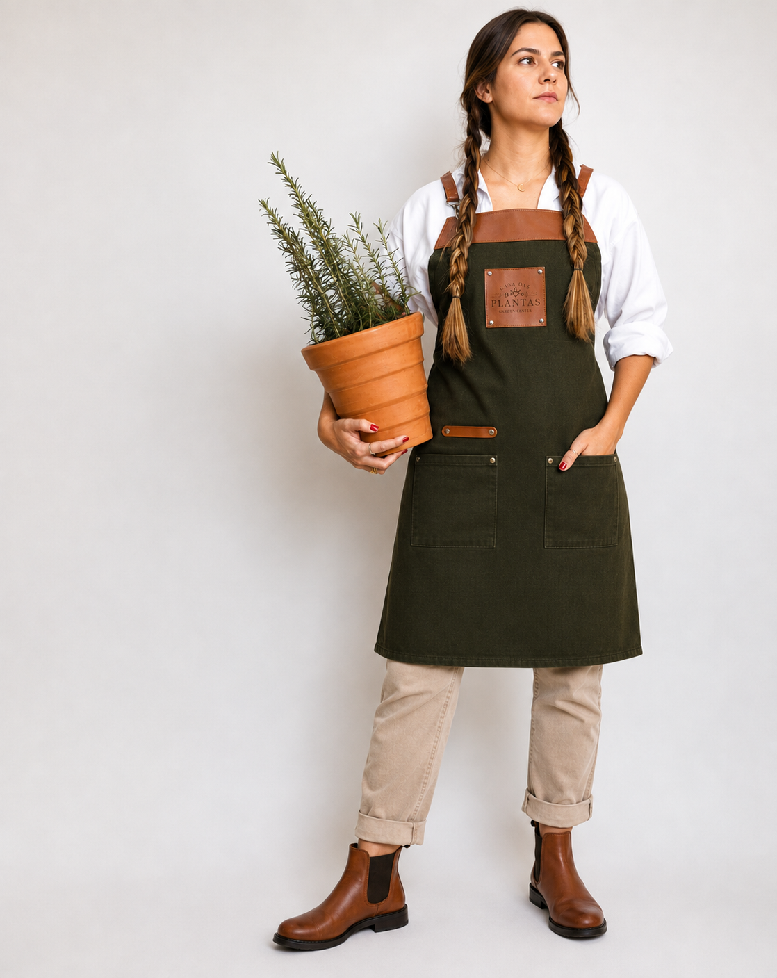 CUSTOM Personalized Apron Kit with Your Logo – Laser Engraving or Screen Printing – Twill or Denim